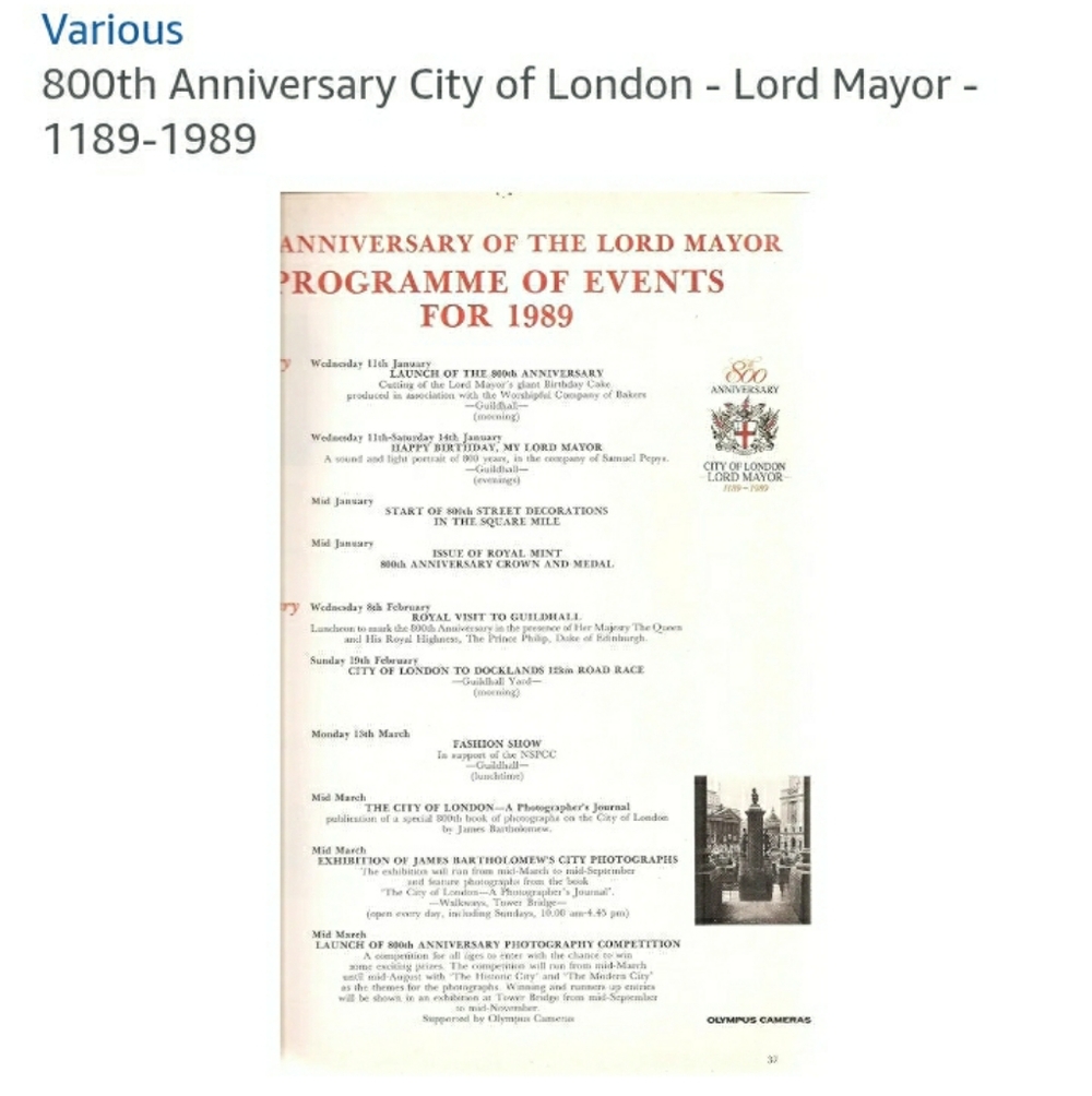 🎡🎡 2FOR20 London 800th Lord Mayor Anniversary Mug Cup England Berkshire - Picture 7 of 7